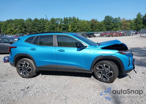 2025 Chevrolet Trax 2Rs from USA, damaged, VIN KL77LJEP0SC095238